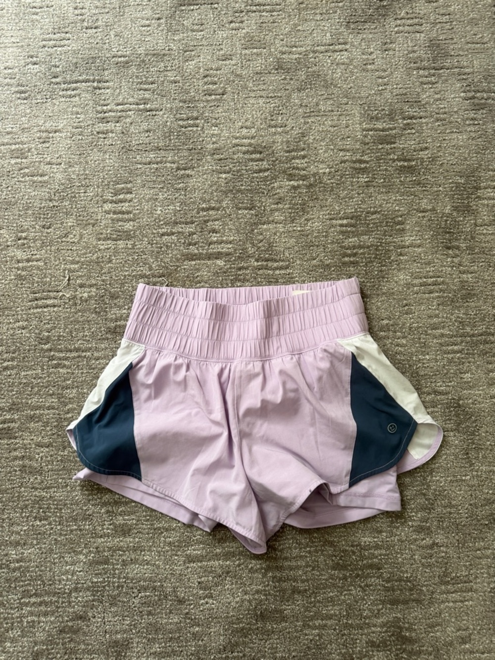 Gilly Hicks Athletic Shorts with Navy and White Panels